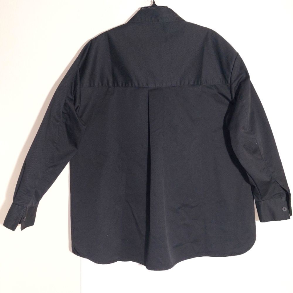 Asos Design Women's Oversized Thick Cotton Blend Shirt EUC - Picture 6 of 15